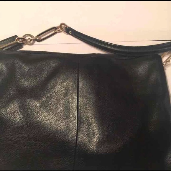 Coach Madison flap shoulder bag w chain - Picture 5 of 7
